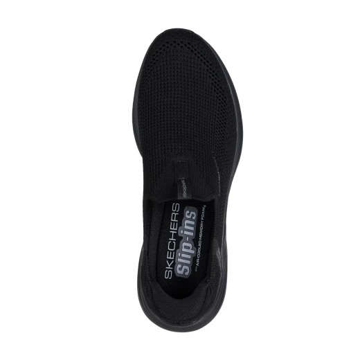 Skechers Hands Free Slip ins Vapor Foam Volann Men's Slip On Shoes Breathable Comfort Lightweight Stretch Knit Upper Cushioned Air Cooled Memory Foam Insole 41 Black - Skechers - Image 5