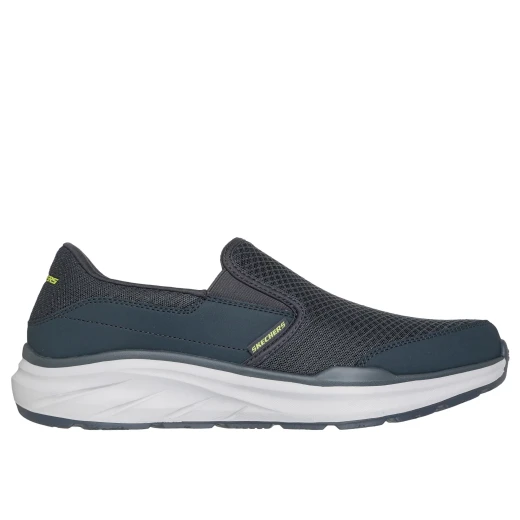Skechers Men's Equalizer 6.0 Royze Charcoal Slip On Shoes with Hands Free Slip ins Technology and Relaxed Fit for Ultimate Comfort, Featuring Heel Pillow, Size 40 Skechers Men's Equalizer 6.0 Royze Charcoal Slip On Shoes with Hands Free Slip ins Technology and Relaxed Fit for Ultimate Comfort, Featuring Heel Pillow, Size 40