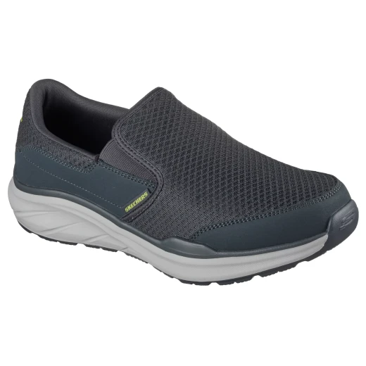 Skechers Men's Equalizer 6.0 Royze Hands Free Slip-ins Relaxed Fit Charcoal Athletic Shoes Featuring Heel Pillow Technology for Superior Comfort and Size 41.5 - Skechers - Image 3