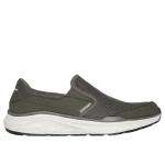 Skechers Men's Equalizer 6.0 Royze Slip-ins Relaxed Fit Olive Green Athletic Shoes Featuring Hands Free Convenience and Heel Pillow Technology Size 41 Comfort Footwear - Skechers