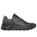 Skechers Max Protect Titan Honor Men's Olive Sneakers: Experience Maximum Comfort, Protection & Reliable Support. Designed for Active Lifestyles, Sizes Available 46 & Up. - Skechers