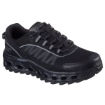 حذاء سكيتشرز جلايد ستيب إيه تي الرياضي للرجال أسود مسامي ومريح مقاس 42.5 - سكيتشرز