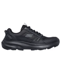 Skechers Ridge Oak Jamesan Men's Outdoor Shoes Black 40 with Lightweight Move Foam Insole for Comfort, Durable Leather and Synthetic Upper for Daily Runs and Hikes