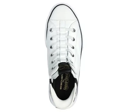 Skechers x Snoop Dogg Men's Leather Slip Ins White Sneakers Size 44 - Skechers - Image 4