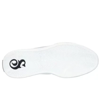 Skechers x Snoop Dogg Men's Premium Leather Slip Ins White Sneakers Featuring Hands Free Slip Ins Technology, Stretch Laces, And Smoke Graphics Heel, Size 46 - Skechers - Image 6