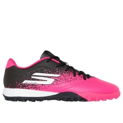 Skechers Razor 1.5 Jr Youth FG Soccer Cleats PINK Size 32: Lightweight Firm Ground Speed Boots for Youth with Responsive TPU Plate and Cushioned Insole