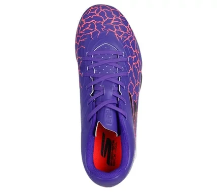 Skechers Boys' Jr Youth TF Football Boots: Purple, Size 34, Lightweight Design for Enhanced Comfort and Traction on Turf Fields - Skechers - Image 4