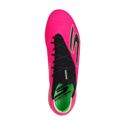 Skechers SKX_2 Elite FG Men's Football Boots in Pink, Size 45, Featuring HYPER BURST PRO Cushioning, Performance FitKnit Upper, and Multi Directional Traction for Enhanced Play - Skechers - Image 4
