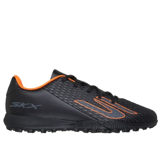 Skechers BOYS' SKX_2 Jr Youth TF Football Shoes for Artificial Turf: Superior Comfort & Control with Soft Upper, Responsive Outsole, and EVA Sockliner. Size 32, Black. - Skechers - Image 2