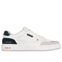 Men's Court Sneaker Taupe Color Size 41 Featuring Air Cooled Memory Foam Insole Comfortable and Breathable Design Lace Up Closure Padded Collar Everyday Wear