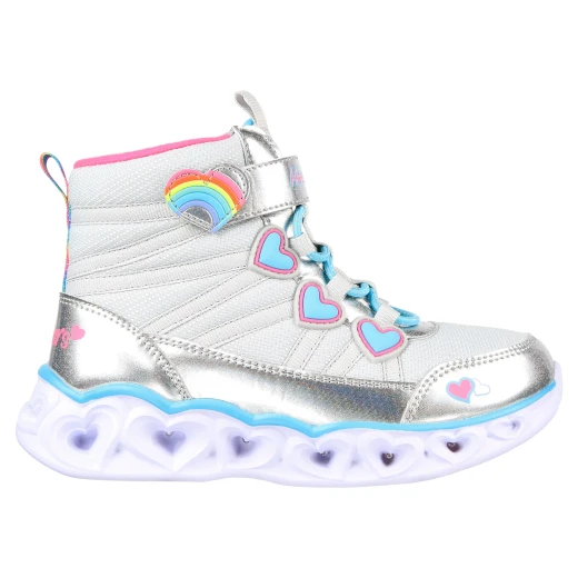 سكيتشرز حذاء فتيات هارت لايتس سويت ستايلينج رمادي بتفاصيل قلوب أربطة مطاطية إغلاق بسحاب جانبي مقاس 36 أحذية مضيئة سكيتشرز حذاء فتيات هارت لايتس سويت ستايلينج رمادي بتفاصيل قلوب أربطة مطاطية إغلاق بسحاب جانبي مقاس 36 أحذية مضيئة