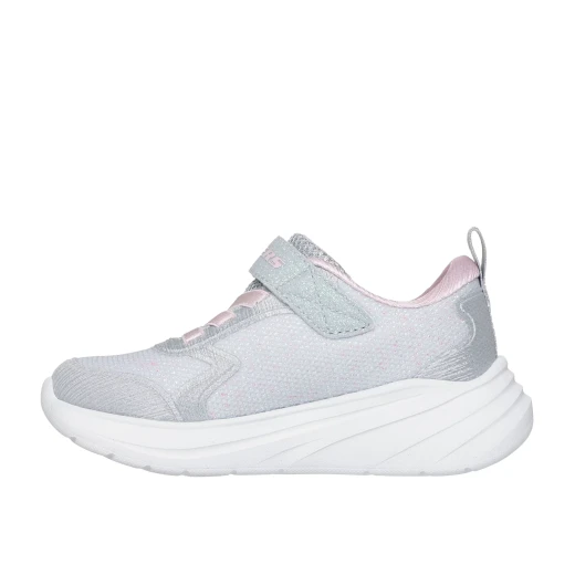 Skechers Girls' Wave 92 Waterproof Athletic Shoes with Adaptive Closure, Gradient Mesh Upper, Adjustable Foot Strap, and Cushioned Comfort Footbed, Gray, Size 24 - Skechers - Image 5