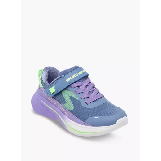 Girls' Wave 92 Imara Lite Charcoal Sneakers: Stylish & Comfortable Footwear for Girls. Features a Lightweight Design, Enhanced Durability, and All Day Comfort. Size 28. - Skechers - Image 2