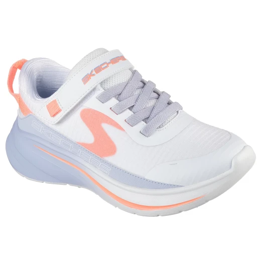 Girls' Wave 92 Imara Lite White Sneakers Stylish & Comfortable Design For Girls Sizes Available Lightweight & Versatile Footwear Perfect For Everyday Wear & Active Play - Skechers - Image 2