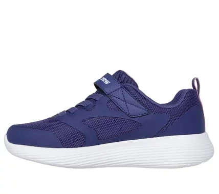 Skechers Girls' GO RUN 400 V2 Navy Sneakers Size 33 with Gore and Strap Design, 3D Print Details, and Comfortable Fit for Running and Casual Wear - Skechers - Image 4