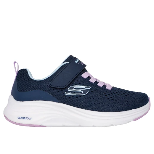 Skechers Girls' Vapor Foam Athletic Shoes Navy 33 with Memory Foam Insole - Skechers - Image 2