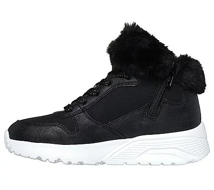 Skechers Girls' Uno Lite Comfurt Collar Gray Fashion Sneakers 30 - Skechers - Image 7