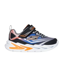 Skechers Boy's S Lights Flex Glow Ultra Sneakers Black 22 Featuring Adaptive Closure and Light Up Midsole Perfect for Active Kids