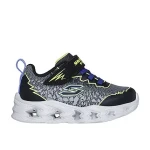 Skechers S Lights Vortex 2.0 Zorento Infant Boys' Sneakers Black 22 with Step Activated Light Up Midsole Cushioned Insole and Adjustable Instep Strap Sporty Style - Skechers