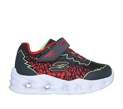 Skechers S Lights Vortex 2.0 Zorento Infant Boys' Sneakers Charcoal Gray Size 22 with Step Activated Light Up Midsole and Adjustable Instep Strap - Skechers - Image 2