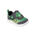 Skechers Boys' Comfy Flex 2.0 Infant Charcoal Athletic Shoes Size 26 - Skechers