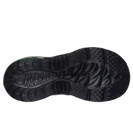 Skechers Boys' Creature Crawlers Black Mesh Sneakers with Adjustable Strap - Skechers - Image 6