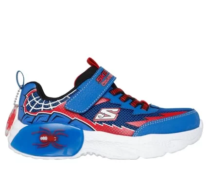 Skechers Boys' Creature Crawlers Blue Mesh Sneakers with Adjustable Strap - Skechers - Image 2