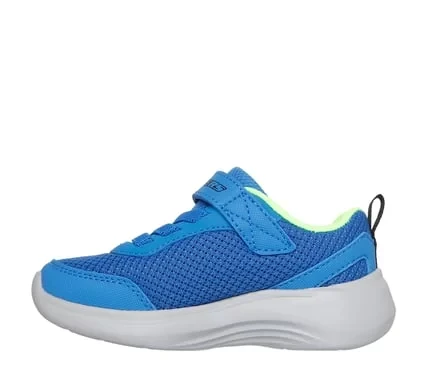Skechers Boys' Selectors Reset Achieved Athletic Sneakers Blue 22 Features Mesh and Synthetic Overlays with Stretch Laces Adaptive Closure Cushioned Comfort Insole Sporty Design - Skechers - Image 5