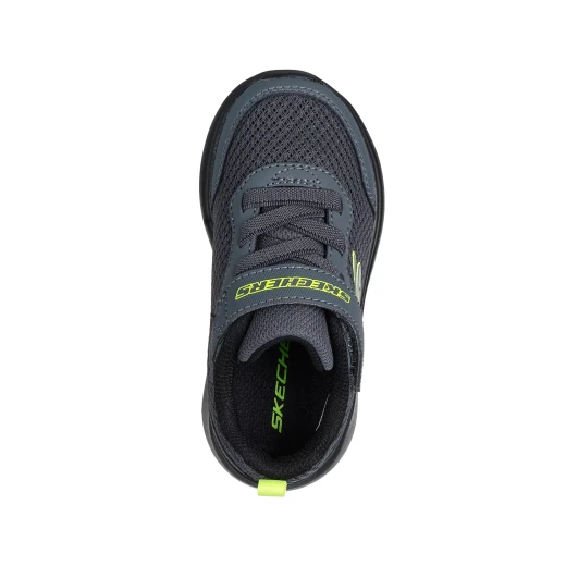 Skechers Boys' Selectors Charcoal Athletic Shoes: Fun Fit Design with Adaptive Closure, Mesh Upper, and Cushioned Insole. Great for Sporty Comfort! - Skechers - Image 4
