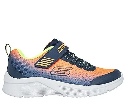 Skechers Boys' Microspec Zorva Sneakers Orange Size 32 with Ombre Mesh Upper, Stretch Laces, Adjustable Strap, and Cushioned Comfort Insole for Sporty, Lightweight Wear Skechers Boys' Microspec Zorva Sneakers Orange Size 32 with Ombre Mesh Upper, Stretch Laces, Adjustable Strap, and Cushioned Comfort Insole for Sporty, Lightweight Wear