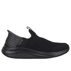 BOYS' SLIP-INS ULTRA FLEX 3.0 - SMOOTH STEP - 28 / BLACK/GRAY