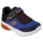 Skechers Boys' Razor Flex Air Athletic Shoes Royal Black Size 31 Lightweight Comfort with Stretch Laces and Cushioned Insole - Skechers