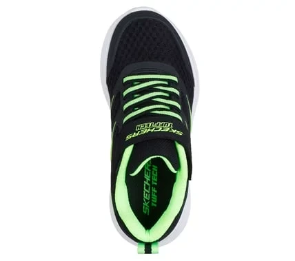 Skechers Boys' GO RUN 400 V2 Strarvo Athletic Running Shoes Black Size 33 Lightweight Mesh Upper Cushioned Insole Adaptive Closure Sporty Comfort for Playtime - Skechers - Image 4
