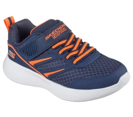 Skechers Boys' Go Run 400 V2 Starvo Athletic Shoes with Mesh Upper for Playtime Comfort and Adaptive Closure Size 32 Navy Blue - Skechers - Image 3