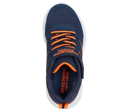 Skechers Boys' Go Run 400 V2 Starvo Athletic Shoes with Mesh Upper for Playtime Comfort and Adaptive Closure Size 32 Navy Blue - Skechers - Image 4