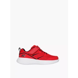 Skechers Boys' Go Run 400 V2 Starvo Athletic Shoes Red Size 27 Featuring Mesh Upper Cushioned Insole Adaptive Closure for Comfortable Playtime