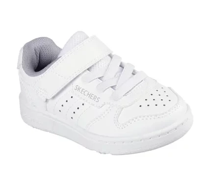 Skechers Boys' Quick Street Infant Sneakers White 24, Machine Washable - Skechers - Image 3