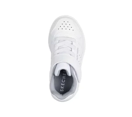 Skechers Boys' Quick Street Infant Sneakers White 24, Machine Washable - Skechers - Image 4
