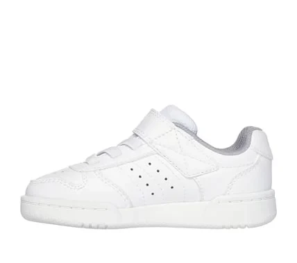 Skechers Boys' Quick Street Infant Sneakers White 24, Machine Washable - Skechers - Image 5