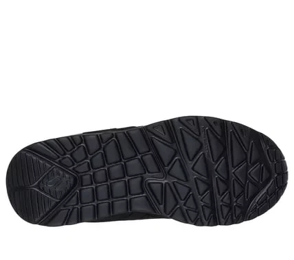Skechers Boys' Uno Lite Navy Sneakers, Size 32, Featuring Lightweight Synthetic & Mesh Upper with Stretch Laces & Air-Cooled Memory Foam Insole for Ultimate Comfort and Style - Skechers - Image 11