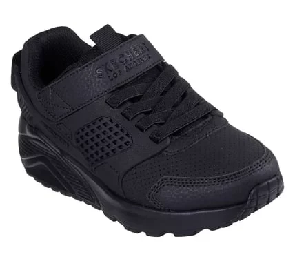 Skechers Boys' Uno Lite Navy Sneakers, Size 32, Featuring Lightweight Synthetic & Mesh Upper with Stretch Laces & Air-Cooled Memory Foam Insole for Ultimate Comfort and Style - Skechers - Image 8