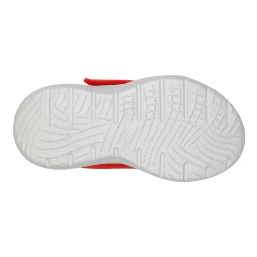 Skechers Girls' Dyna-Lite Varitix Infant Sport Shoes in Red, Size 24 with Lightweight Mesh Upper, Hook and Loop Strap, and Comfort Midsole for Everyday Wear and Active Play - Skechers - Image 4