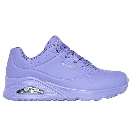 Skechers Women's Uno Stand on Air Lilac Sneaker 36 Featuring Air Cooled Memory Foam Insole and Visible Air Cushioned Midsole - Skechers - Image 2