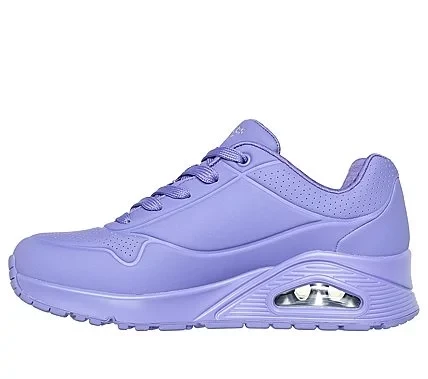 Skechers Women's Uno Stand on Air Lilac Sneaker 36 Featuring Air Cooled Memory Foam Insole and Visible Air Cushioned Midsole - Skechers - Image 4