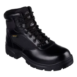 SKECHERS Tactical Work Comp Toe WP Black Waterproof Work Boots