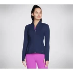 Skechers Go Walk Wear Women's Jacket Navy Small Athletic Activewear - Skechers