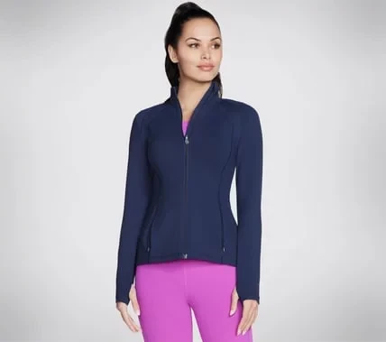 Skechers Go Walk Wear Women's Jacket Navy Small Athletic Activewear Skechers Go Walk Wear Women's Jacket Navy Small Athletic Activewear