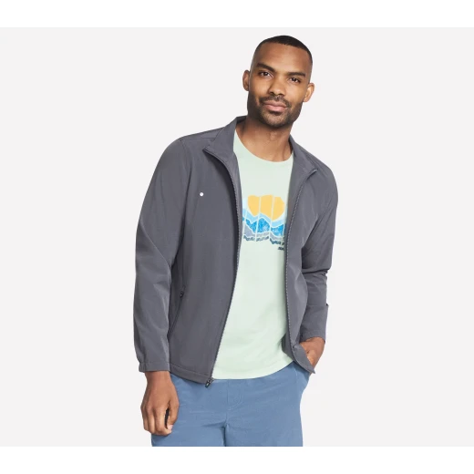 Skechers Go Walk Everywhere Men's Jacket Asphalt S Lightweight - Skechers - Image 3