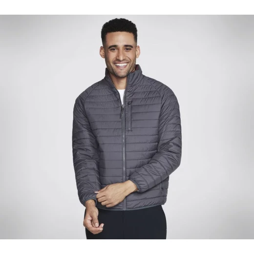 Skechers Go Shield Altitude Reversible Jacket Black Small Lightweight Puffer Skechers Go Shield Altitude Reversible Jacket Black Small Lightweight Puffer