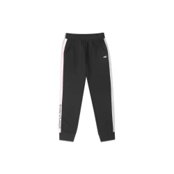 Skechers Kids' Black Pants with Comfortable Cotton Blend Fabric, Featuring Stylish Design Details, Available in Size M, Ideal for Everyday Wear and Active Play, SKU L719G057002K